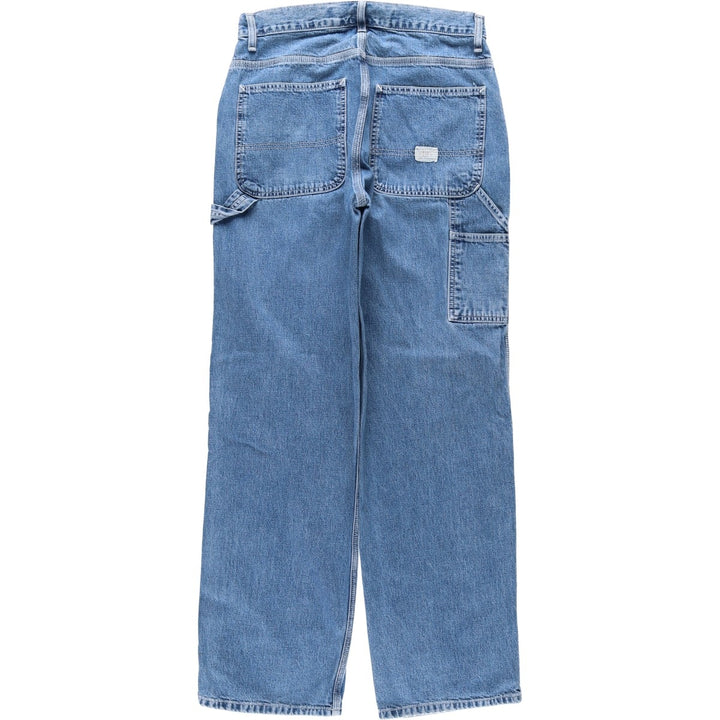 90'S GAP CARPENTER denim painter pants, men's size W30 equivalent, vintage. cotton blue type Vintage Second Hand