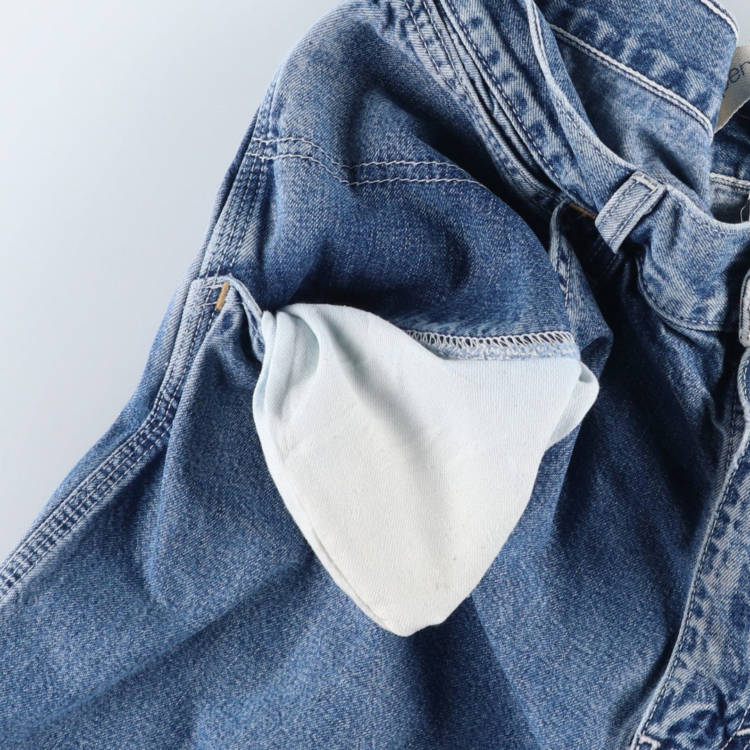 90'S GAP CARPENTER denim painter pants, men's size W30 equivalent, vintage. cotton blue type Vintage Second Hand