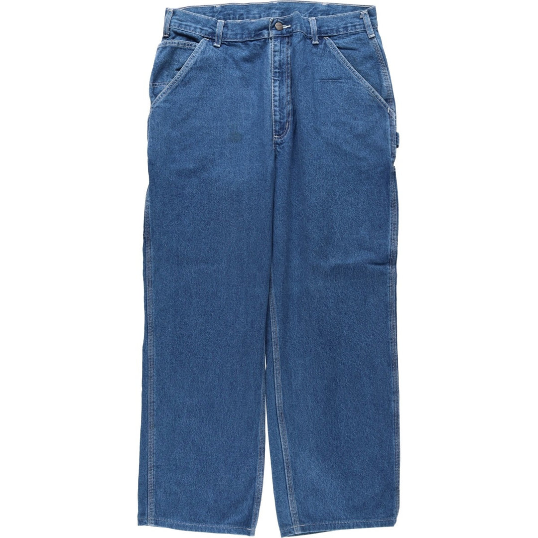 Carhartt Men's Denim Painter Pants, Size W35 cotton blue type Vintage Second Hand
