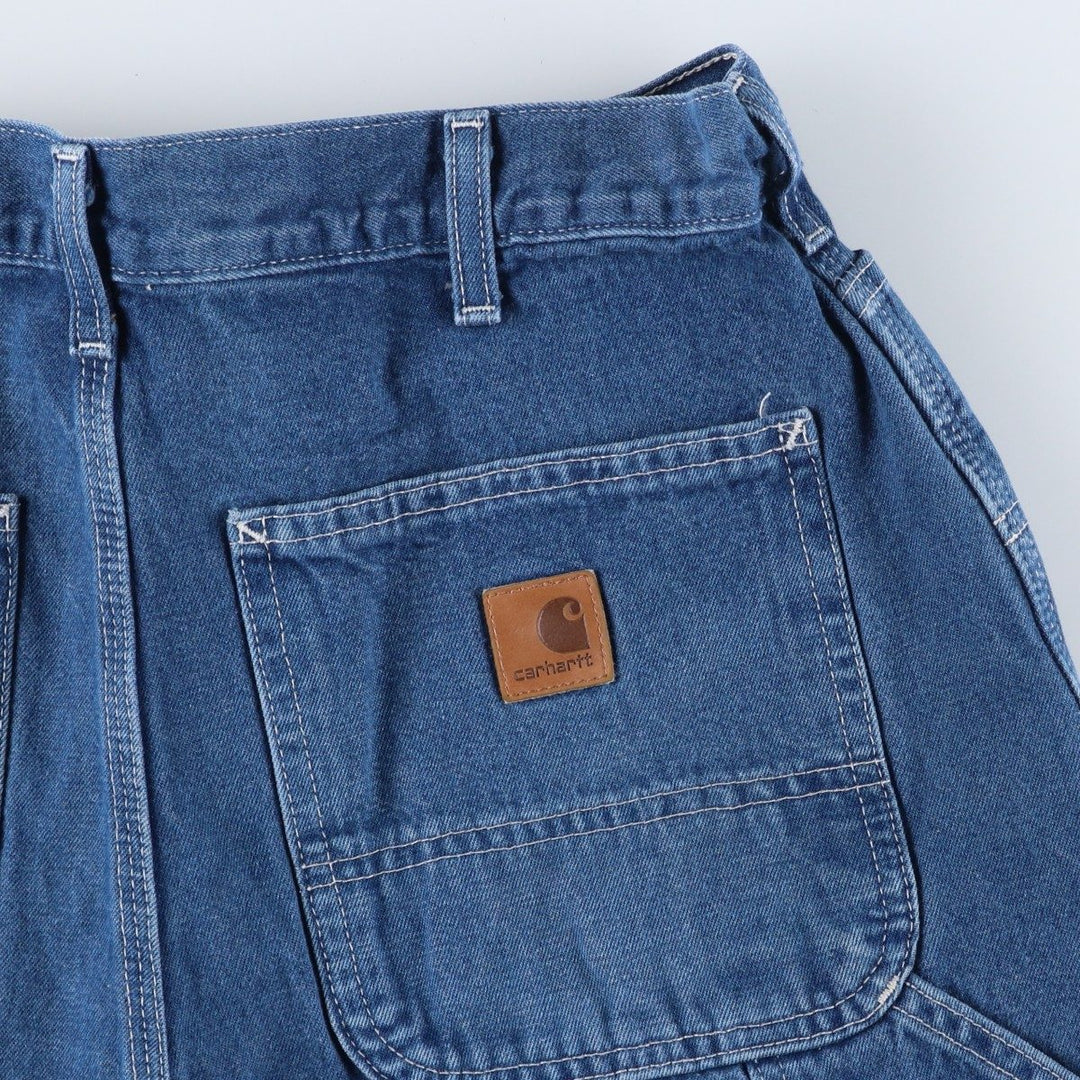Carhartt Original Dungaree Fit Denim Painter Pants, Men's, W31 equivalent cotton blue type Vintage Second Hand