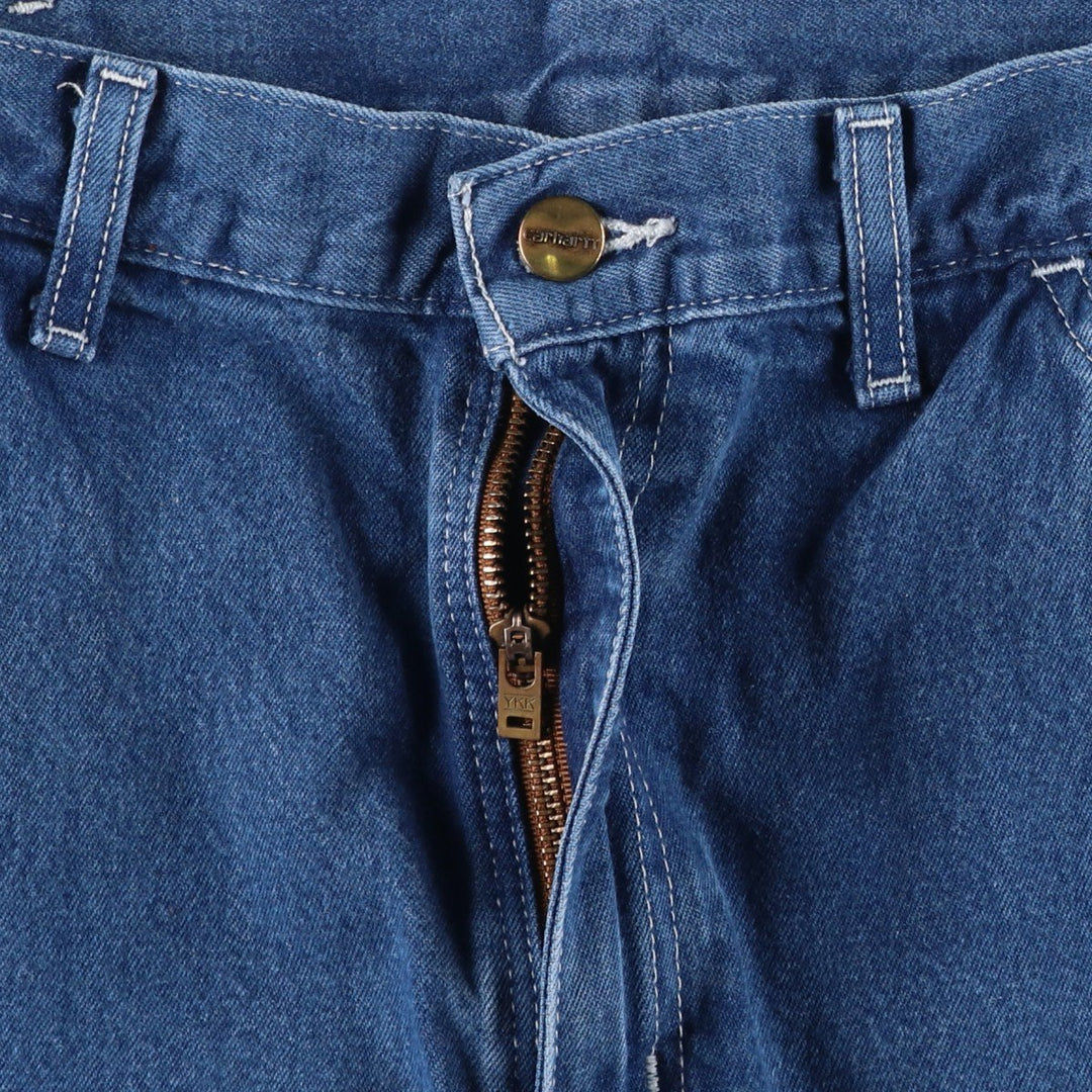 Carhartt Original Dungaree Fit Denim Painter Pants, Men's, W31 equivalent cotton blue type Vintage Second Hand