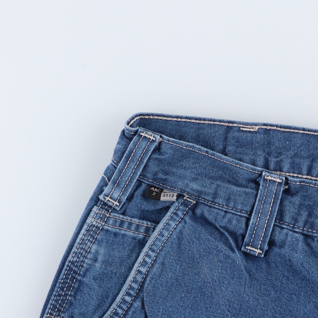 Carhartt FR Series Denim Work Pants, Men's Size W33 (approx.) cotton blue type Vintage Second Hand