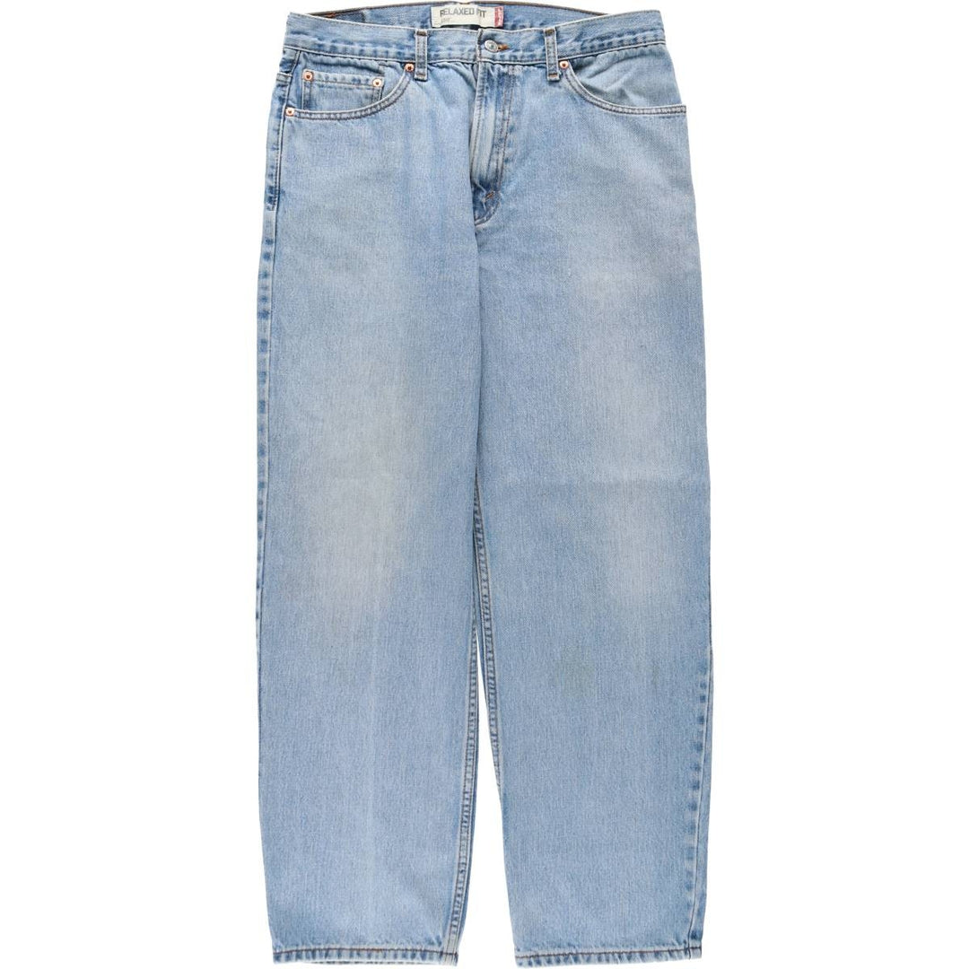 00'S Levi's 550 Relaxed Fit Tapered Denim Pants Men's W34 cotton blue type Vintage Second Hand
