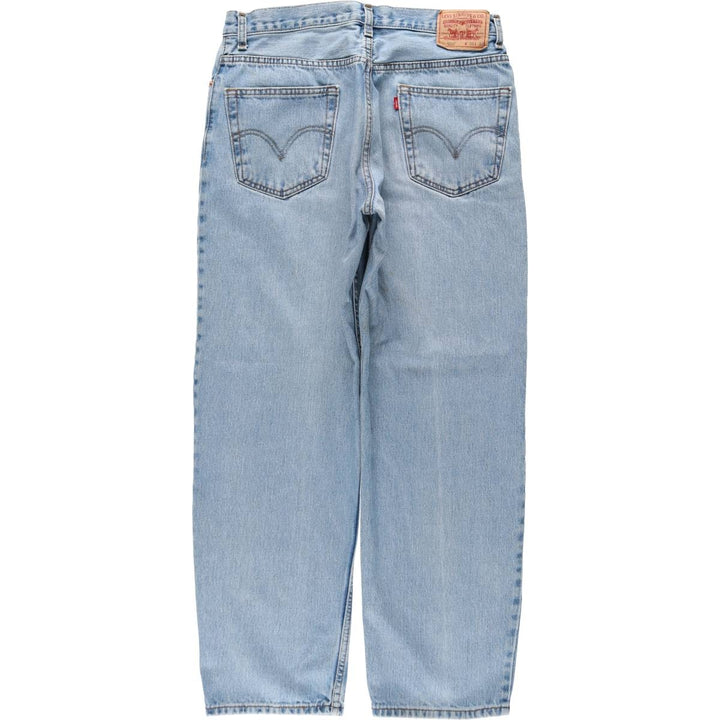 00'S Levi's 550 Relaxed Fit Tapered Denim Pants Men's W34 cotton blue type Vintage Second Hand