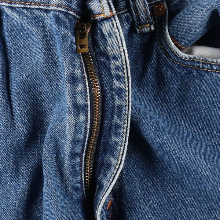 Levi's 550 tapered denim pants for men, size w36 cotton blue type Vintage Second Hand