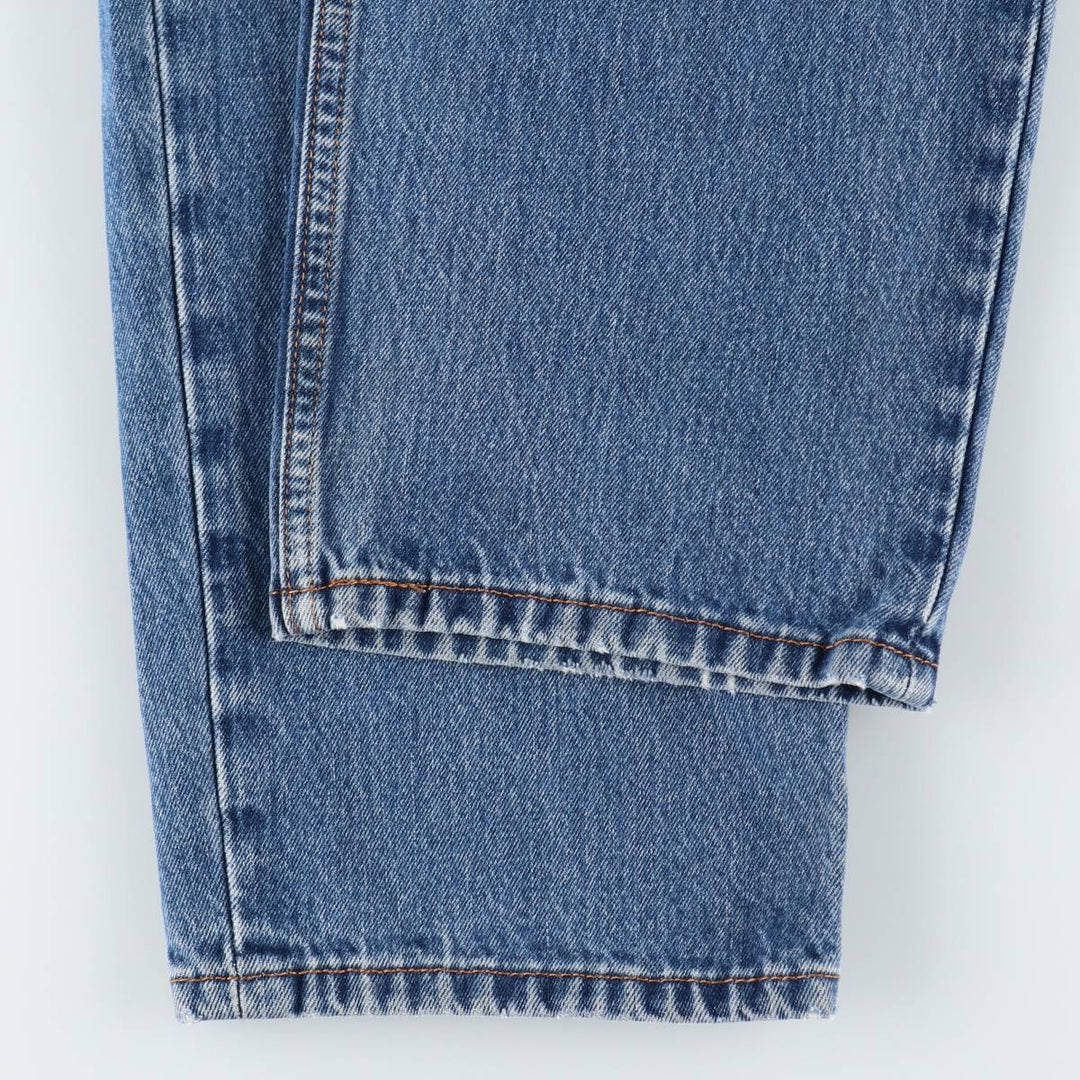 Levi's 550 tapered denim pants for men, size w36 cotton blue type Vintage Second Hand