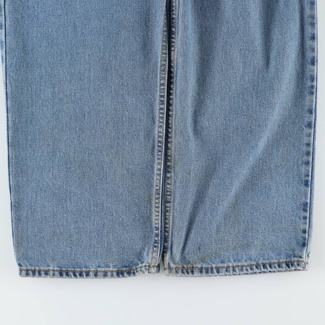 Levi's 550 Relaxed Fit Tapered Denim Pants for Men, W36 cotton blue type Vintage Second Hand