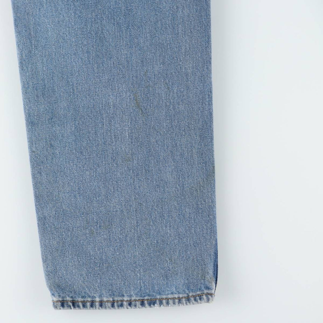 Levi's 550 Relaxed Fit Tapered Denim Pants for Men, W36 cotton blue type Vintage Second Hand