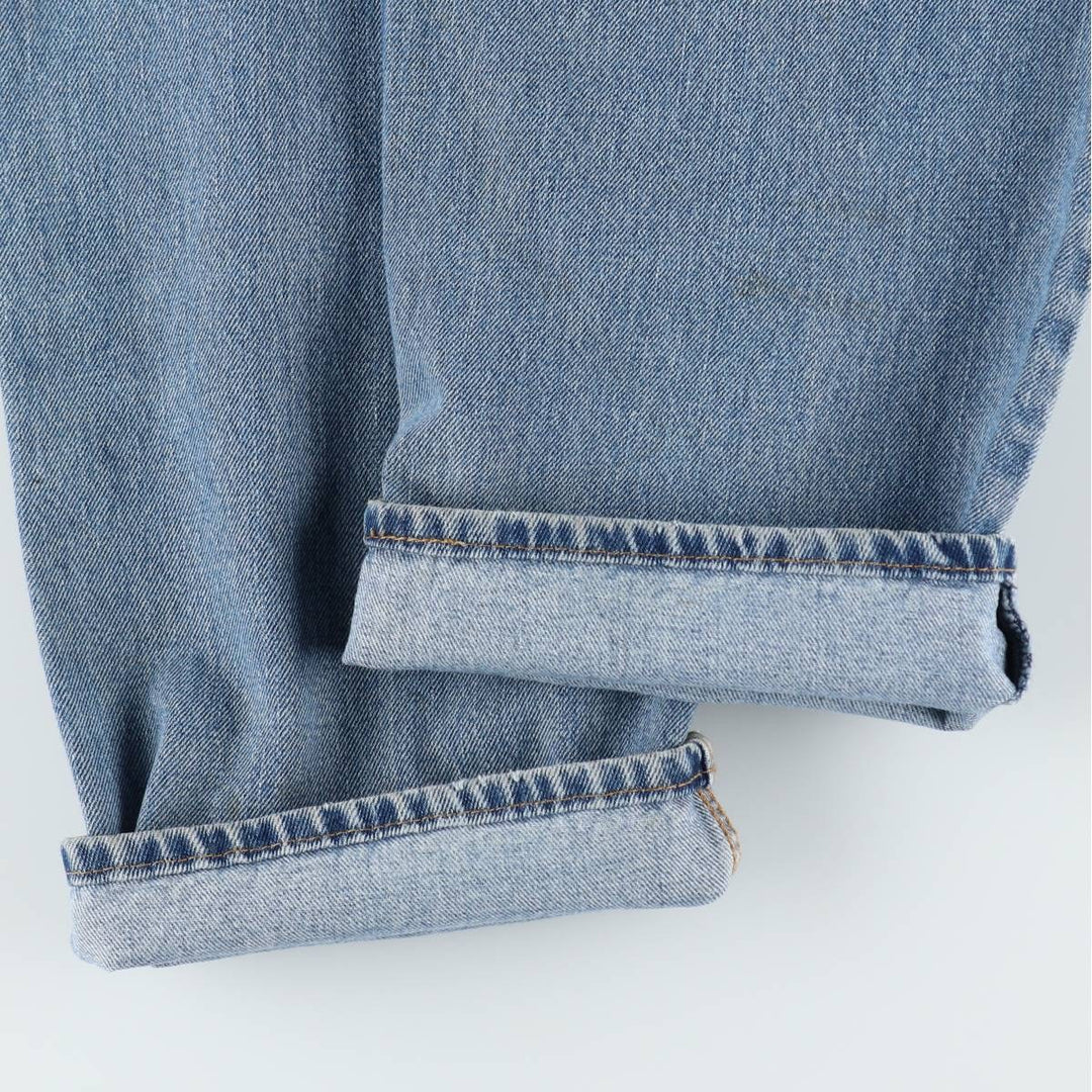 Levi's 550 Relaxed Fit Tapered Denim Pants for Men, W36 cotton blue type Vintage Second Hand