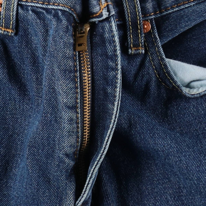 Levi's 550 tapered denim pants for men, equivalent to w32 cotton blue type Vintage Second Hand