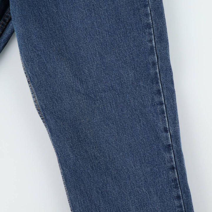 Levi's 550 tapered denim pants for men, equivalent to w32 cotton blue type Vintage Second Hand