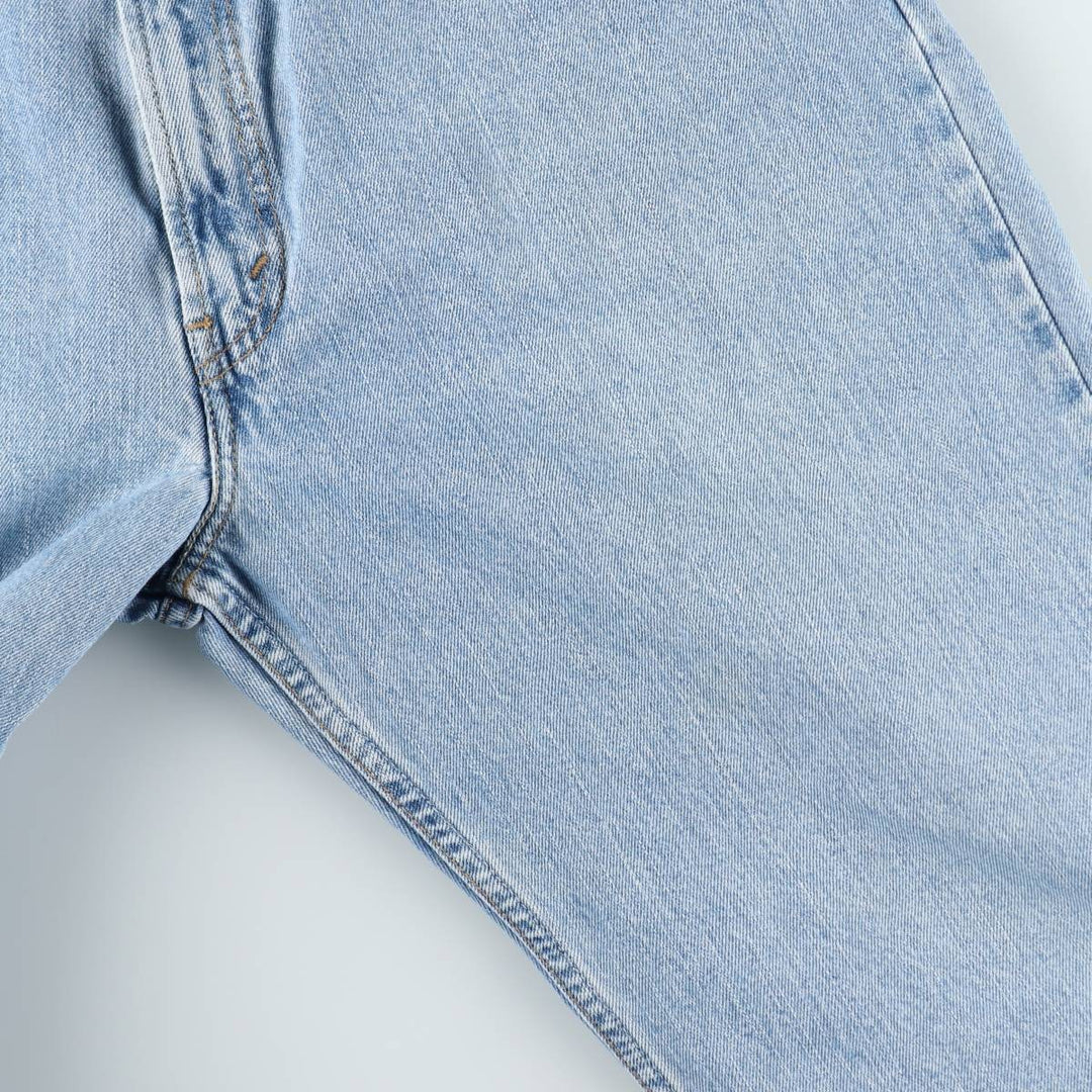 00'S Levi's 550 Relaxed Fit Tapered Denim Pants for Men, W35 cotton blue type Vintage Second Hand