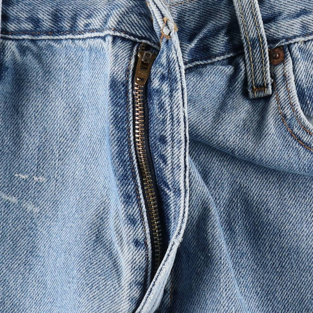 00'S Levi's 550 Relaxed Fit Tapered Denim Pants for Men, W35 cotton blue type Vintage Second Hand