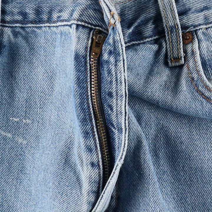 00'S Levi's 550 Relaxed Fit Tapered Denim Pants for Men, W35 cotton blue type Vintage Second Hand