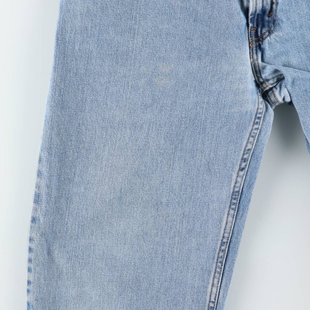 00'S Levi's 550 Relaxed Fit Tapered Denim Pants for Men, W35 cotton blue type Vintage Second Hand