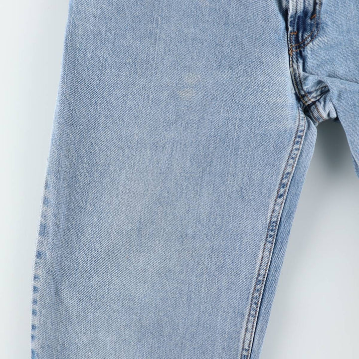 00'S Levi's 550 Relaxed Fit Tapered Denim Pants for Men, W35 cotton blue type Vintage Second Hand