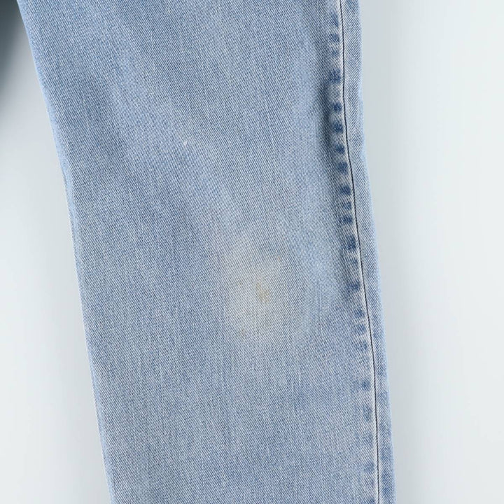 00'S Levi's 550 Relaxed Fit Tapered Denim Pants for Men, W35 cotton blue type Vintage Second Hand