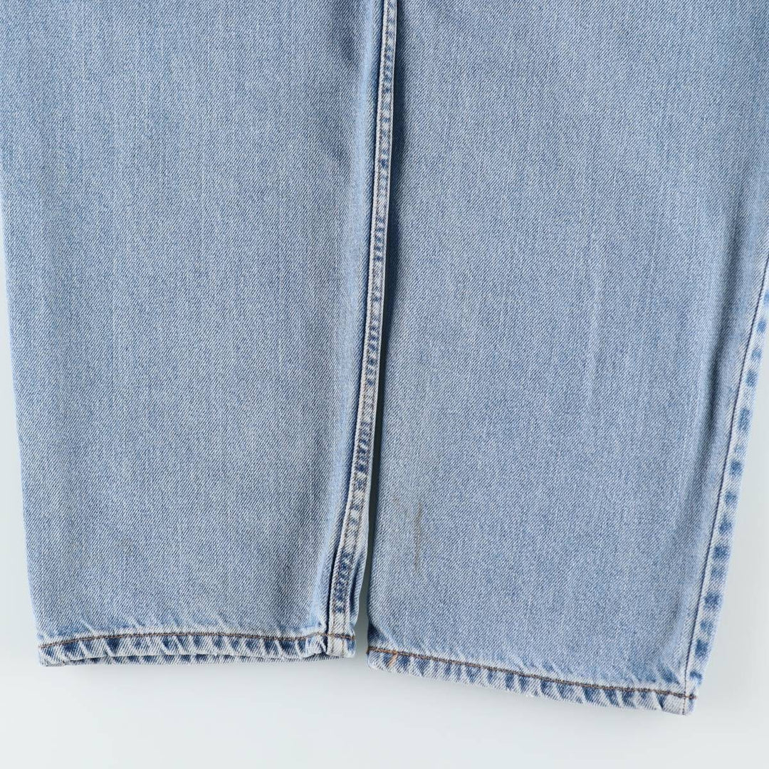 00'S Levi's 550 Relaxed Fit Tapered Denim Pants for Men, W35 cotton blue type Vintage Second Hand