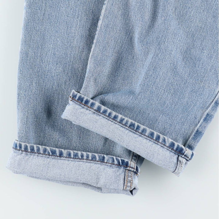 00'S Levi's 550 Relaxed Fit Tapered Denim Pants for Men, W35 cotton blue type Vintage Second Hand