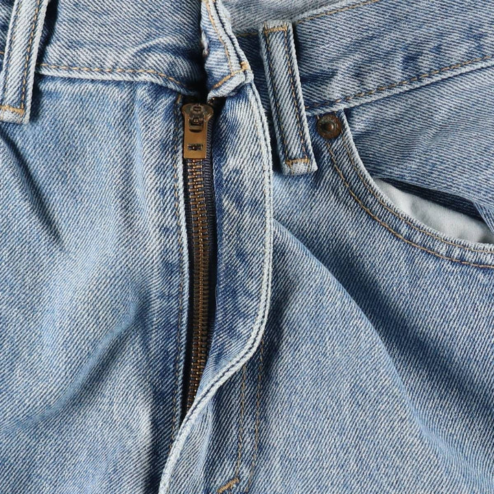 Levi's 550 tapered denim pants for men, size w36 cotton blue type Vintage Second Hand