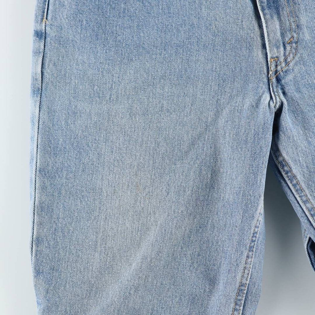 Levi's 550 tapered denim pants for men, size w36 cotton blue type Vintage Second Hand