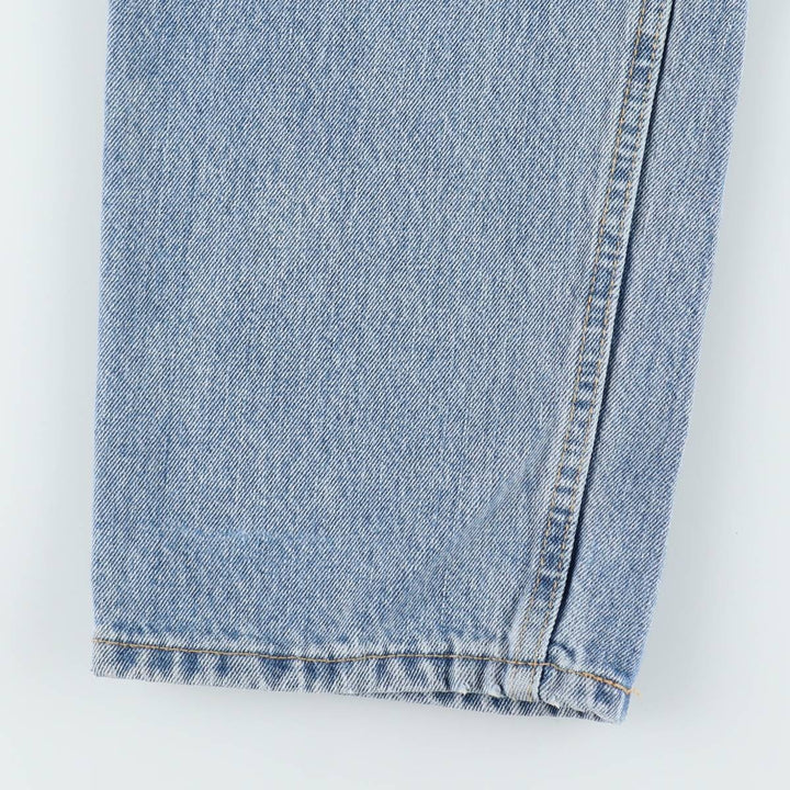 Levi's 550 tapered denim pants for men, size w36 cotton blue type Vintage Second Hand