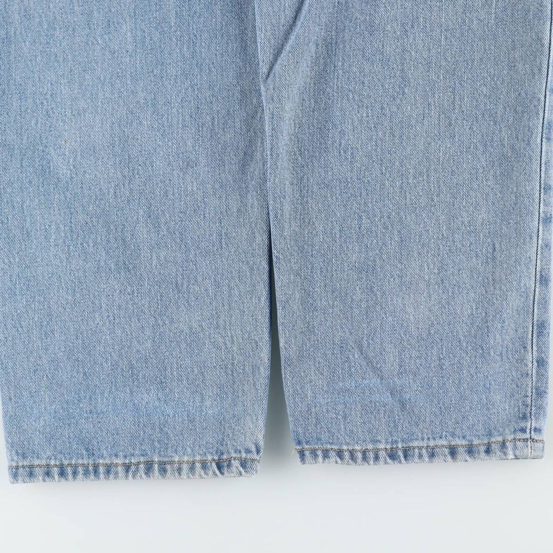 Levi's 550 tapered denim pants for men, size w36 cotton blue type Vintage Second Hand