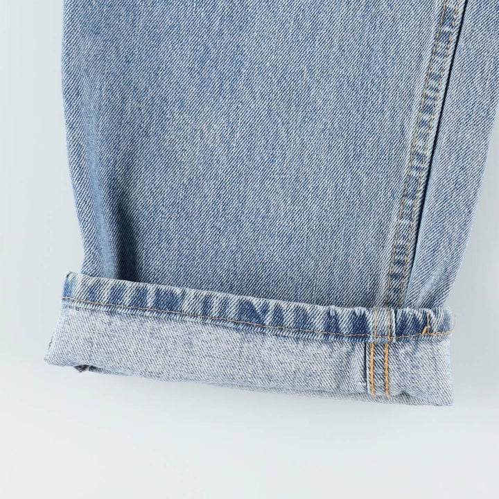Levi's 550 tapered denim pants for men, size w36 cotton blue type Vintage Second Hand
