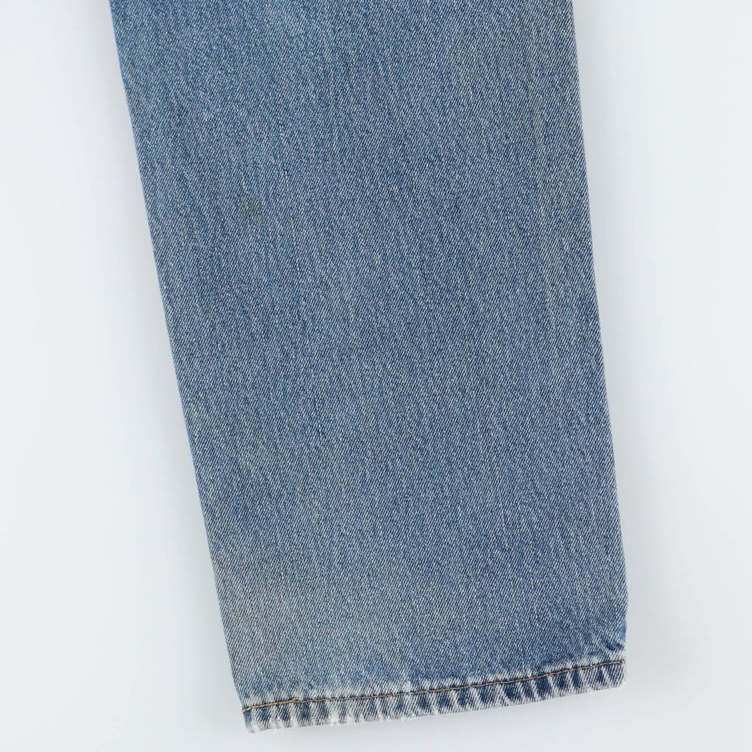 Levi's 550 tapered denim pants for men, size W34 cotton blue type Vintage Second Hand