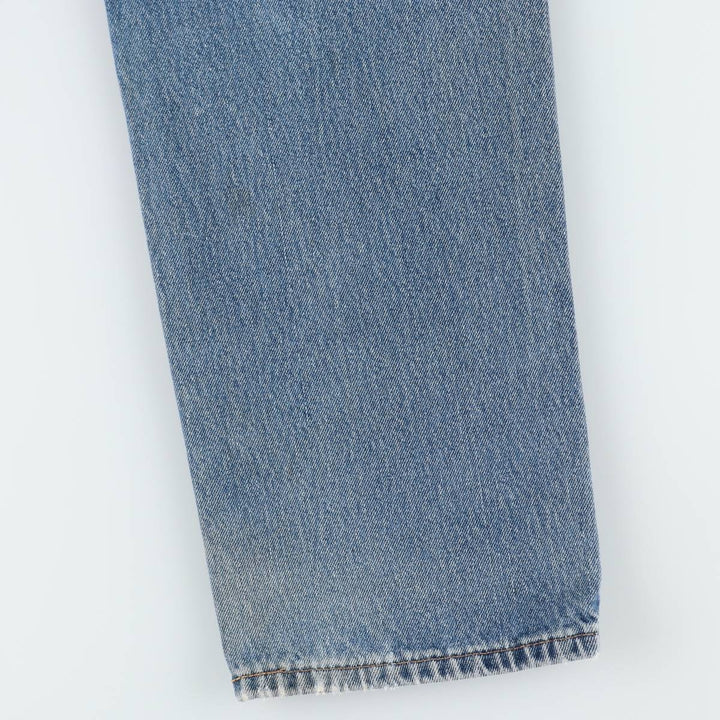 Levi's 550 tapered denim pants for men, size W34 cotton blue type Vintage Second Hand
