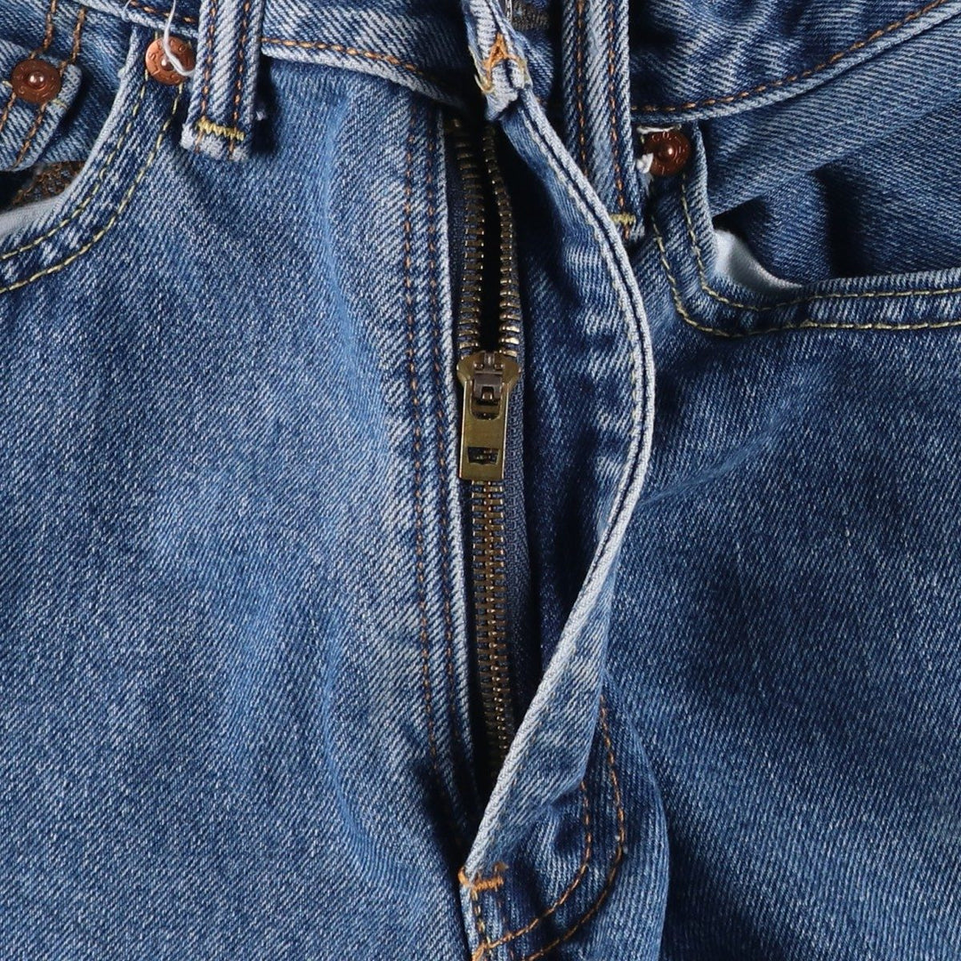 Levi's 550-4886 Tapered Denim Pants, Men's Size W31 (approx.) cotton blue type Vintage Second Hand