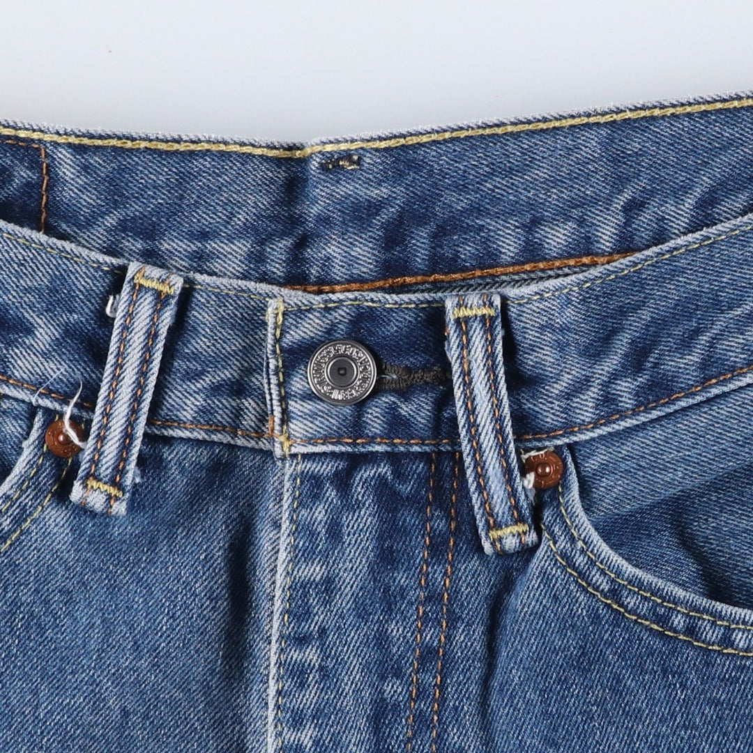 Levi's 550-4886 Tapered Denim Pants, Men's Size W31 (approx.) cotton blue type Vintage Second Hand