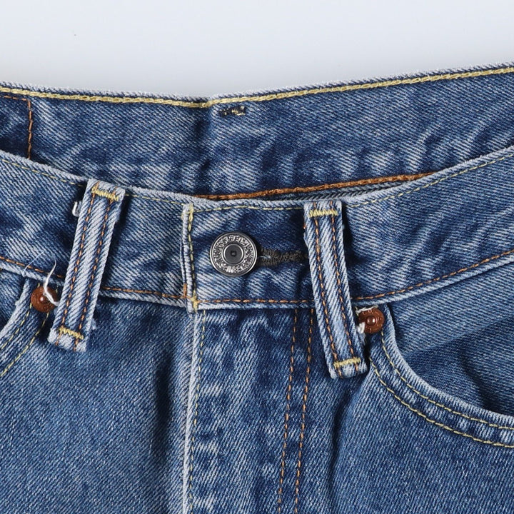 Levi's 550-4886 Tapered Denim Pants, Men's Size W31 (approx.) cotton blue type Vintage Second Hand