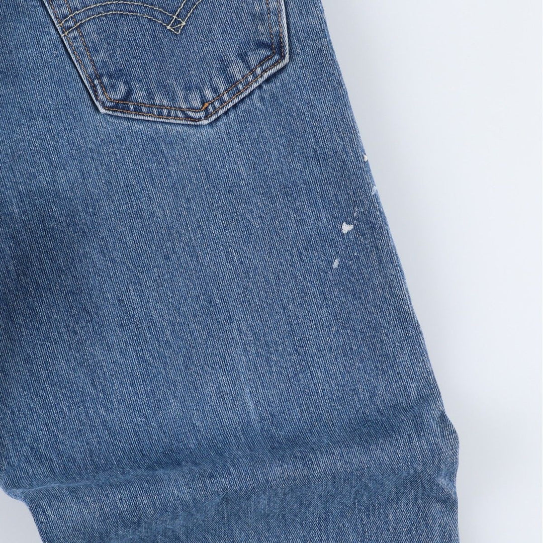 Levi's 550-4886 Tapered Denim Pants, Men's Size W31 (approx.) cotton blue type Vintage Second Hand