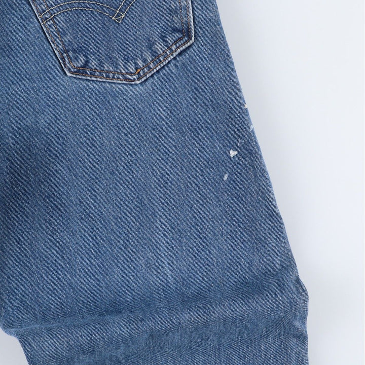 Levi's 550-4886 Tapered Denim Pants, Men's Size W31 (approx.) cotton blue type Vintage Second Hand