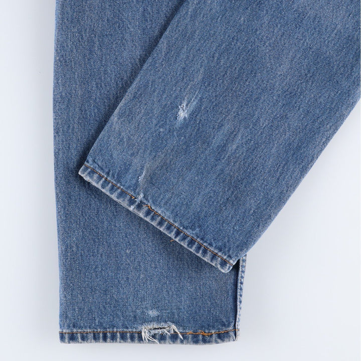 Levi's 550-4886 Tapered Denim Pants, Men's Size W31 (approx.) cotton blue type Vintage Second Hand