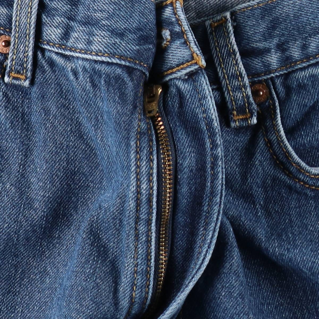 Levi's 550 Relaxed Fit Tapered Denim Pants for Men, W34 equivalent cotton blue type Vintage Second Hand