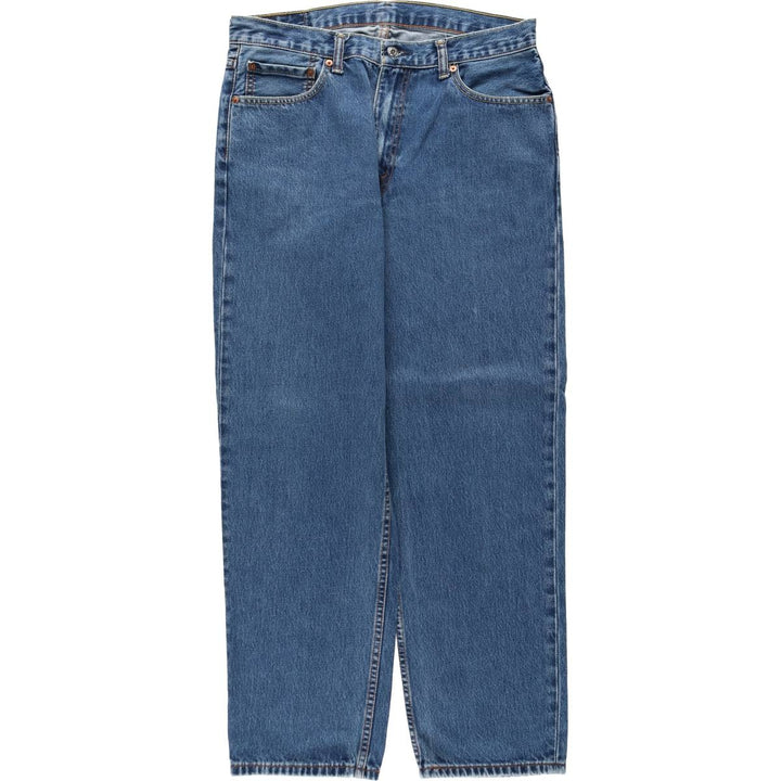 Levi's 550 Tapered Denim Pants, Men's W35 (approx.), Vintage cotton blue type Vintage Second Hand