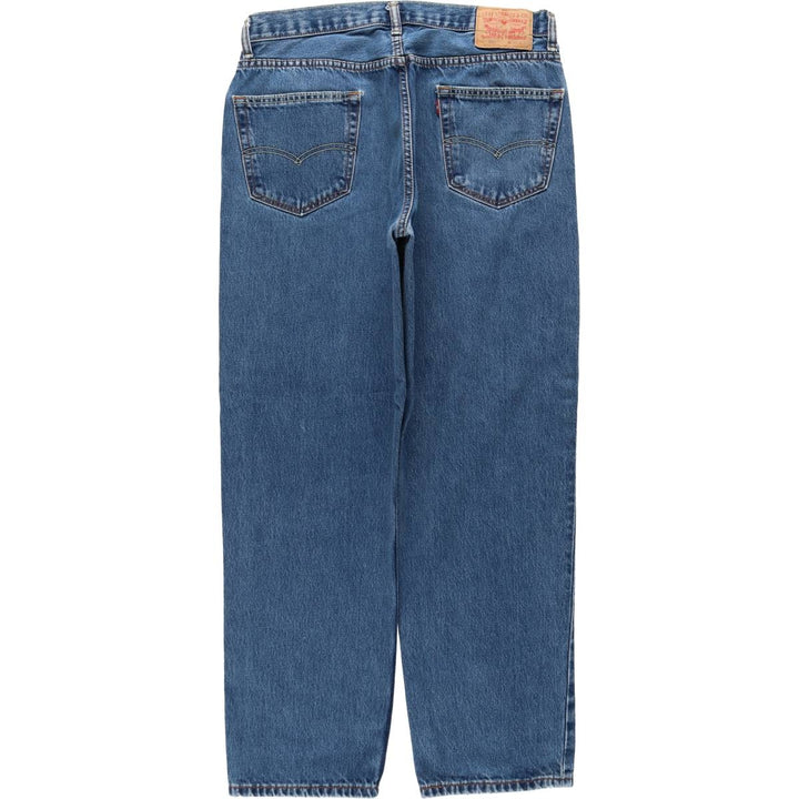 Levi's 550 Tapered Denim Pants, Men's W35 (approx.), Vintage cotton blue type Vintage Second Hand