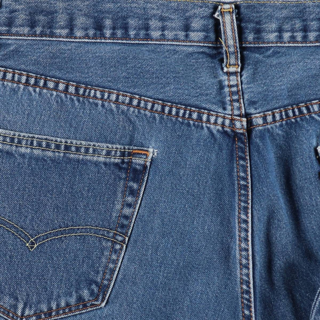 Levi's 550 Tapered Denim Pants, Men's W35 (approx.), Vintage cotton blue type Vintage Second Hand