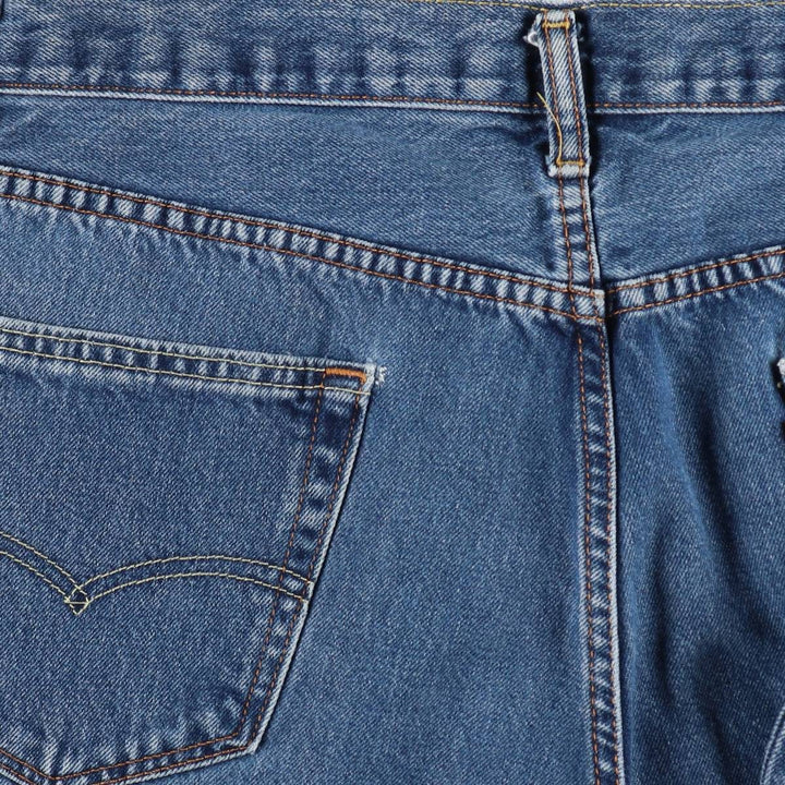Levi's 550 Tapered Denim Pants, Men's W35 (approx.), Vintage cotton blue type Vintage Second Hand