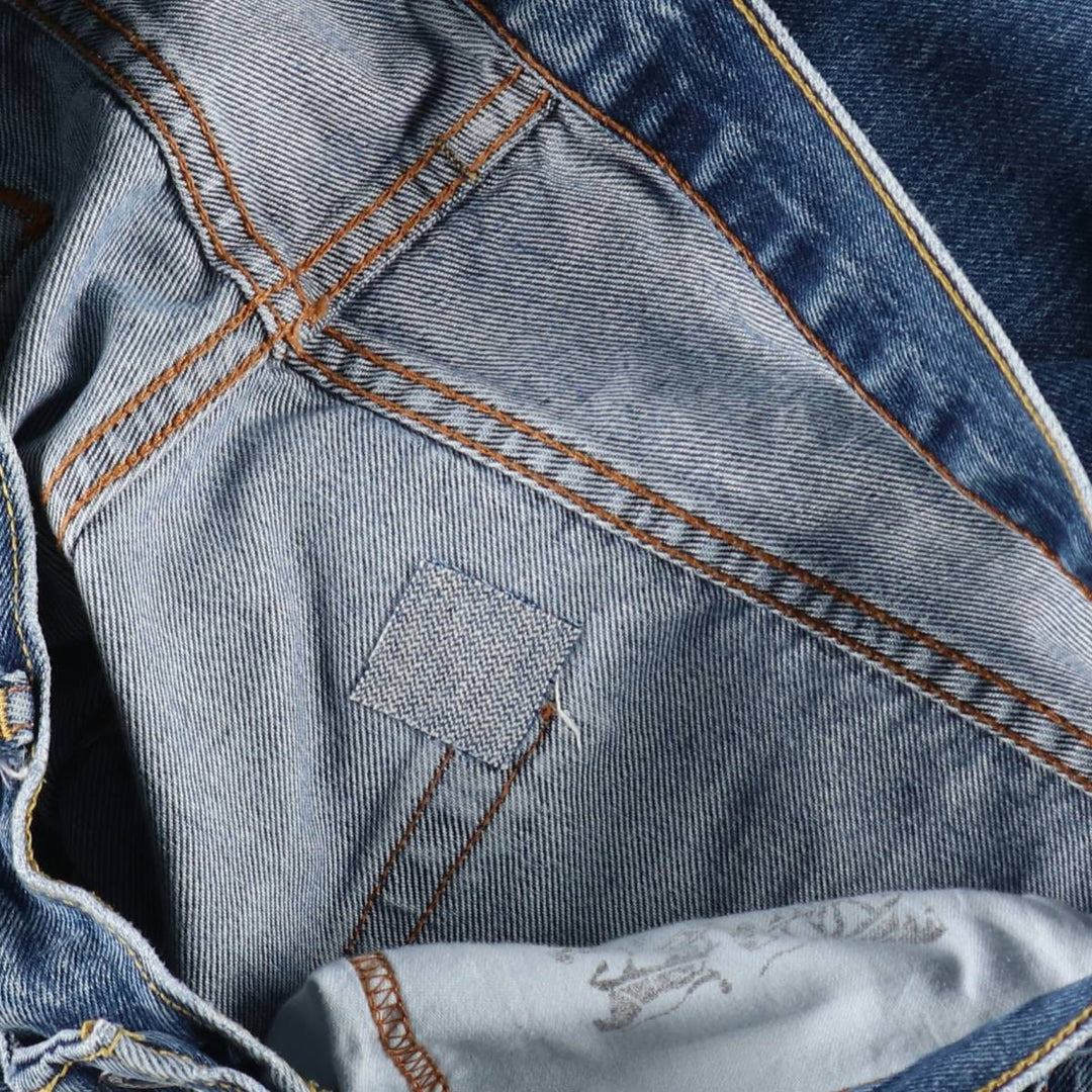 Levi's 550 Tapered Denim Pants, Men's W35 (approx.), Vintage cotton blue type Vintage Second Hand
