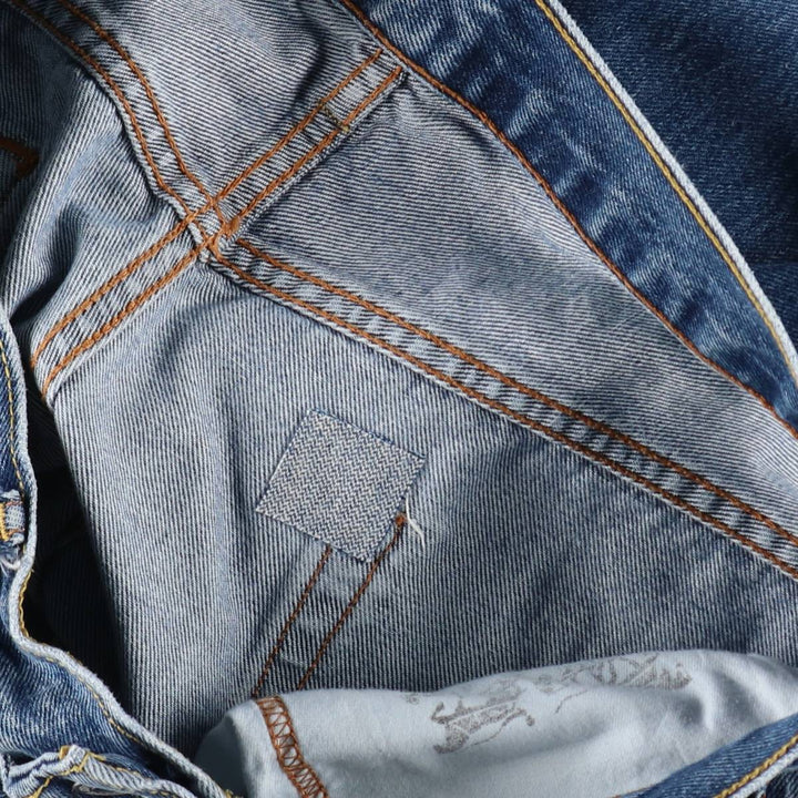 Levi's 550 Tapered Denim Pants, Men's W35 (approx.), Vintage cotton blue type Vintage Second Hand