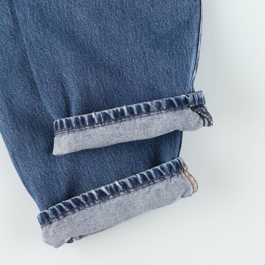 Levi's 550 Tapered Denim Pants, Men's W35 (approx.), Vintage cotton blue type Vintage Second Hand