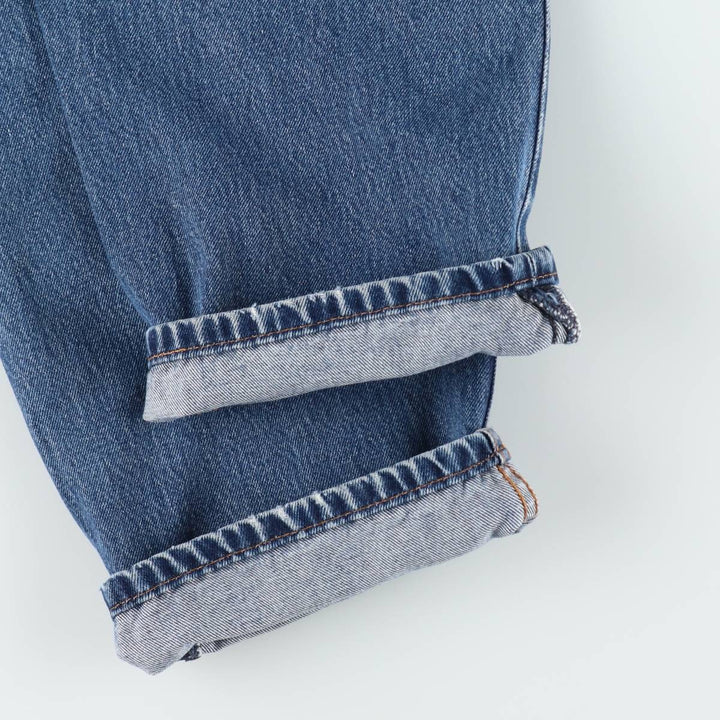 Levi's 550 Tapered Denim Pants, Men's W35 (approx.), Vintage cotton blue type Vintage Second Hand