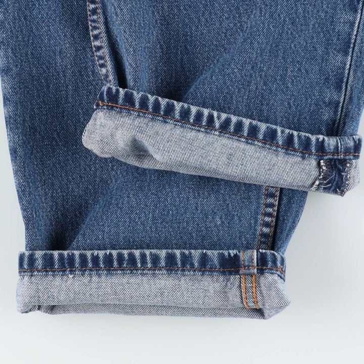 Levi's 550 Tapered Denim Pants, Men's W35 (approx.), Vintage cotton blue type Vintage Second Hand