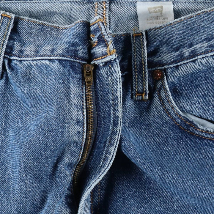 Levi's 550 Relaxed Fit Tapered Denim Pants for Men, W34 equivalent cotton blue type Vintage Second Hand
