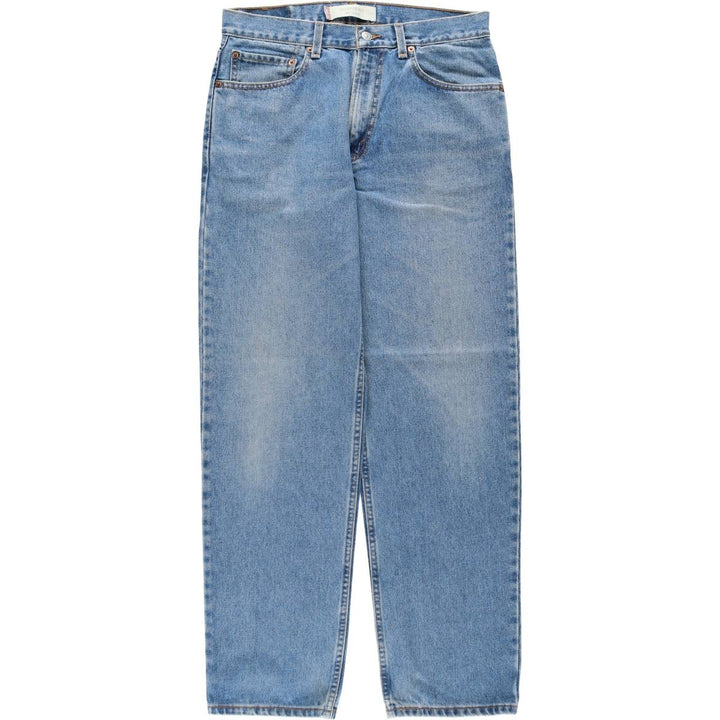 Levi's 550 Relaxed Fit Tapered Denim Pants for Men, W31 equivalent cotton blue type Vintage Second Hand