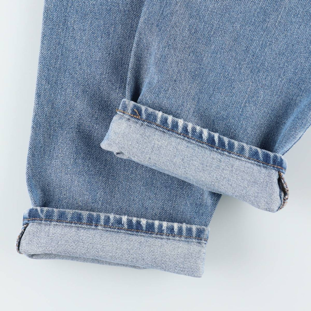Levi's 550 Relaxed Fit Tapered Denim Pants for Men, W31 equivalent cotton blue type Vintage Second Hand