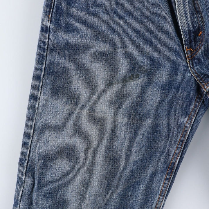 Levi's 550 tapered denim pants for men, equivalent to w31 cotton blue type Vintage Second Hand